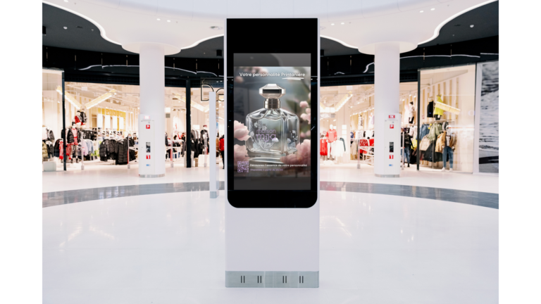 Affiche centre commercial