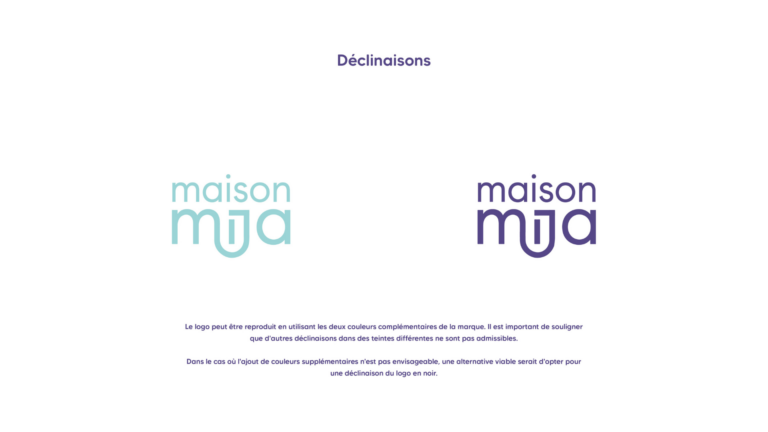 déclinaisons de logo